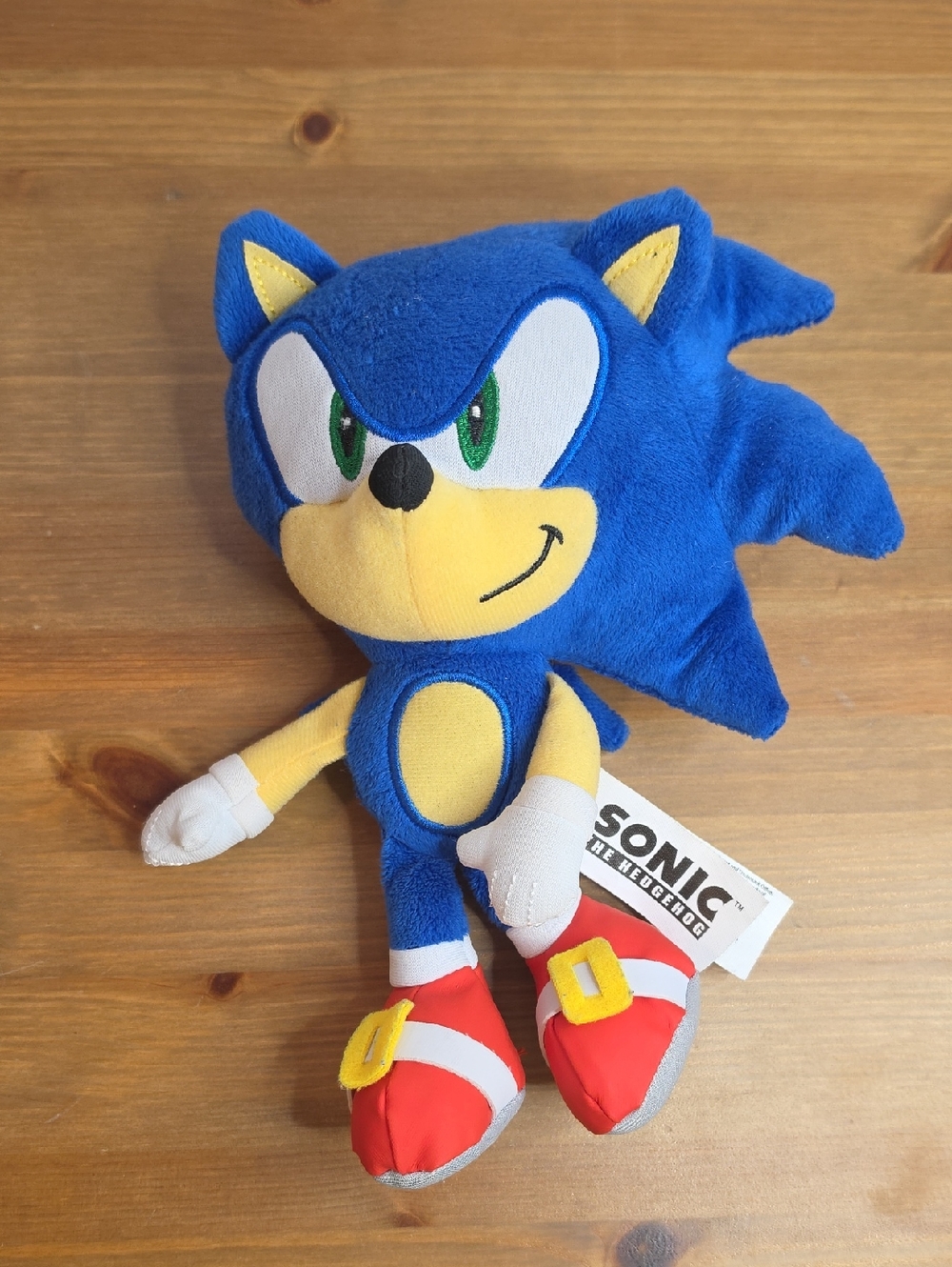 Sonic The Hedgehog 9" Plush by Jakks Pacific 30th Anniversary 2023